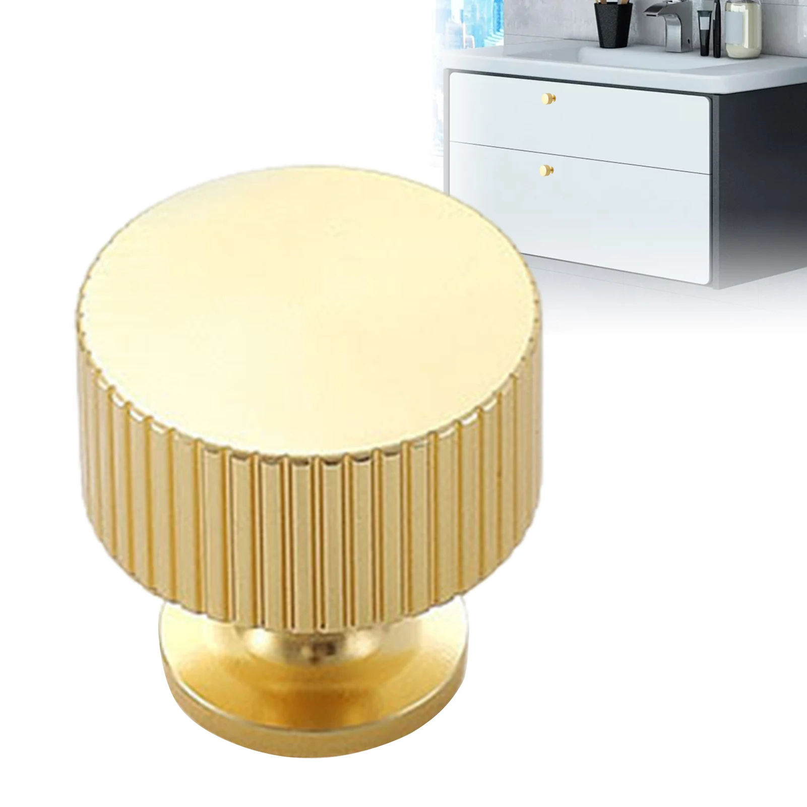 10 個キッチンキャビネットハードウェアノブアルミ合金ソリッドカラーラウンドドアノブ家具クローゼットワードローブ用