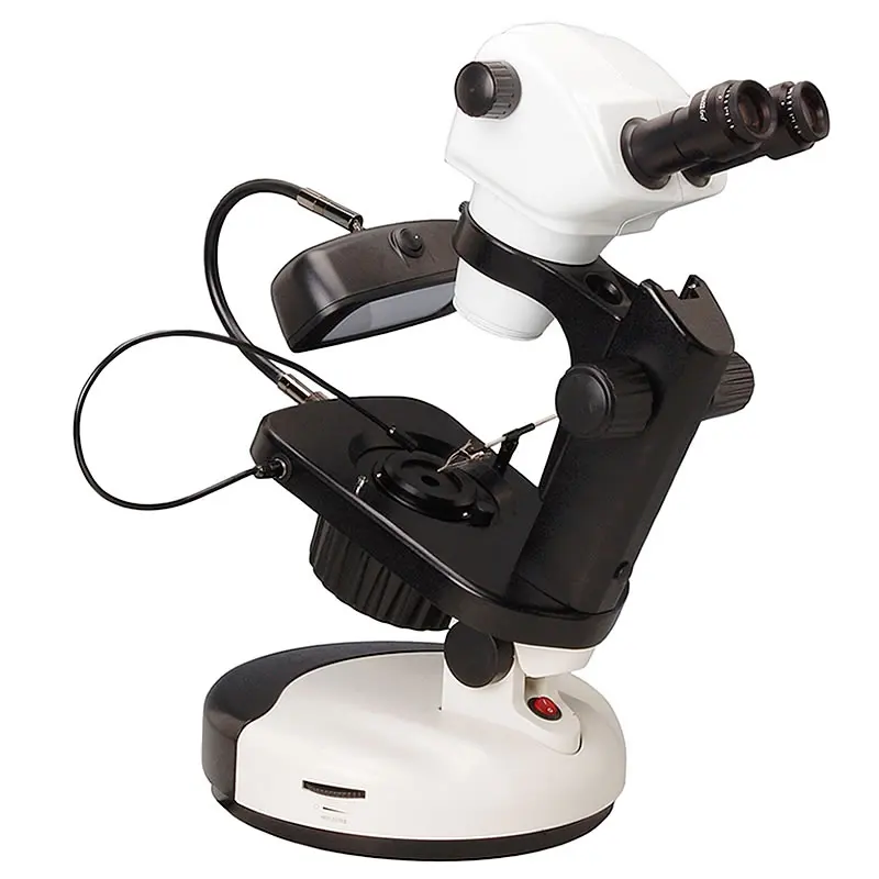 OPTO-EDU A24.1001-B gemological 0.8-5.0x gem jewelry microscope