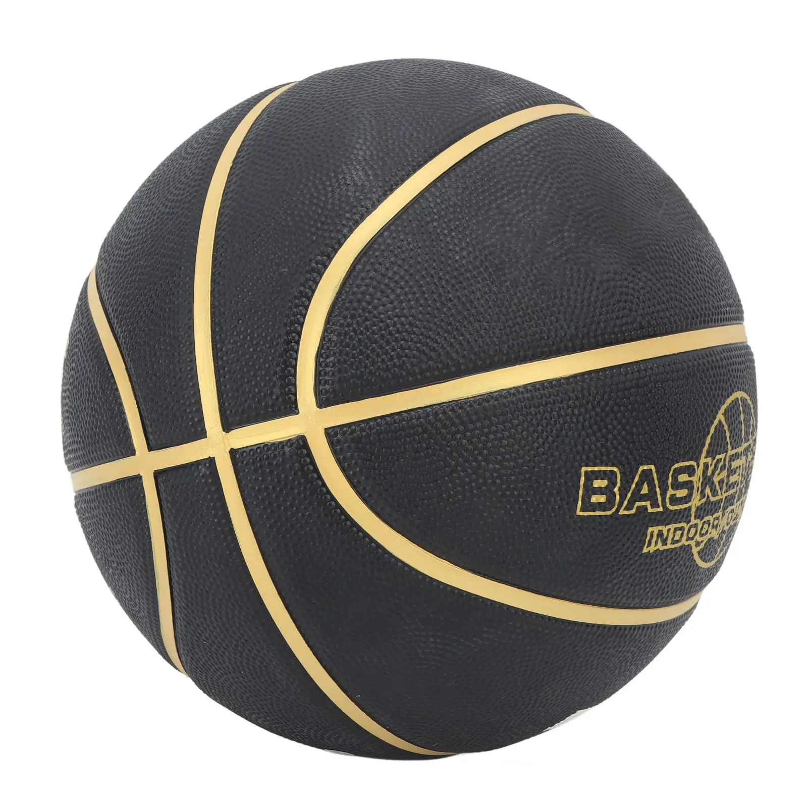 Training Basketball Youth Wear Resistant Black Easy  Sweatproof Large Particles Ideal for school Use