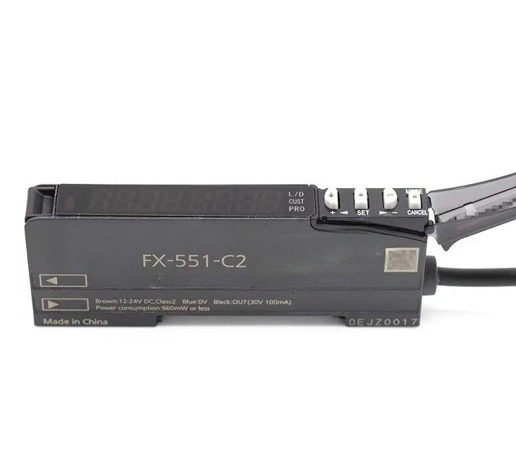 for Panasonic Brand New Original Fiber Amplifier FX-551-C2 Replaces FX-551-C2-HT Photoelectric Switch