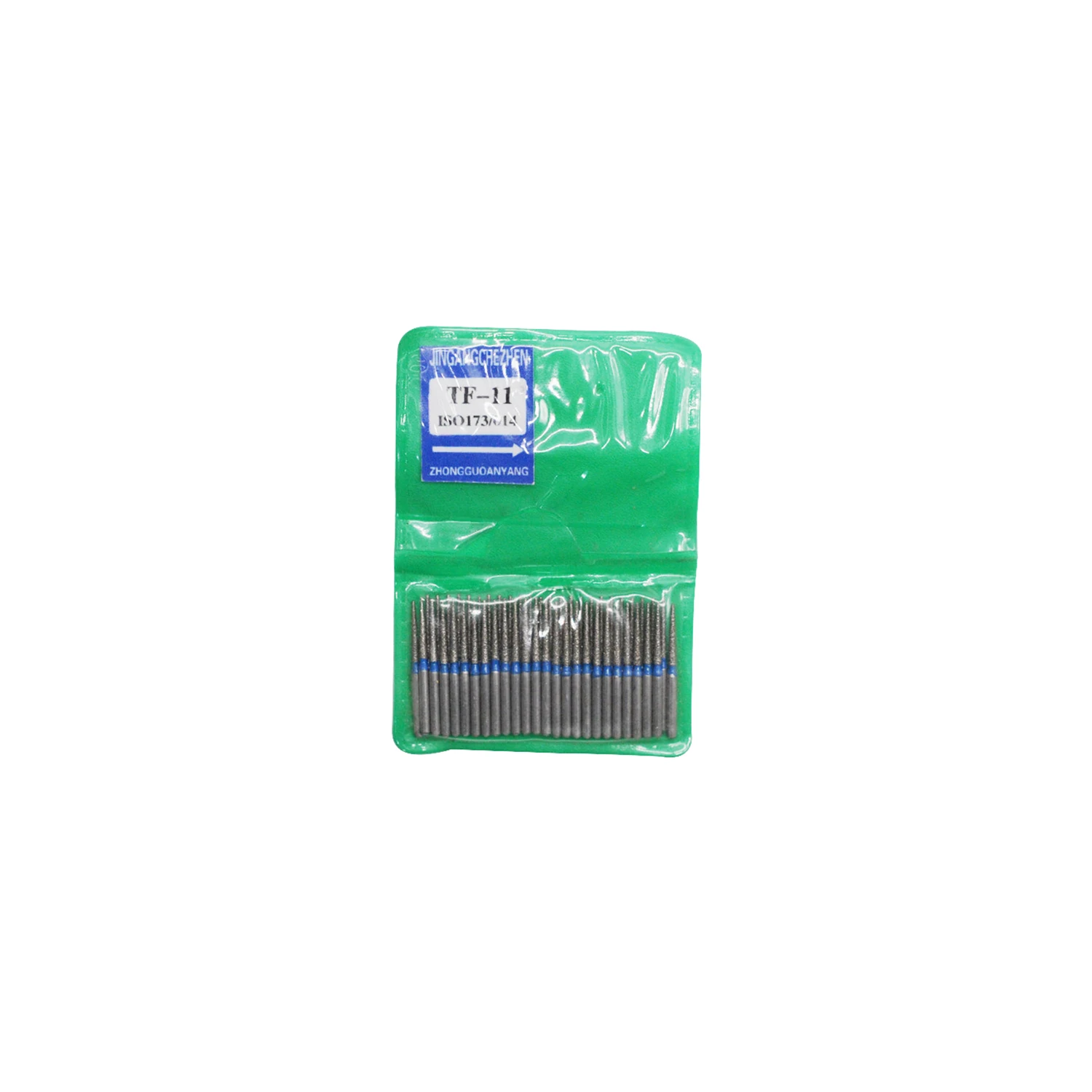 50Pcs Dental 1.6mm Diamond FG High Speed Burs TF Series for Teeth Polishing Smoothing Professional Dentist Care Tools