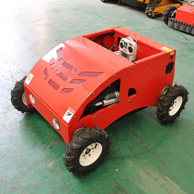 

Farm Robot Lawn Mower Smart Mini Remote Control Lawn Mower Wheeled Tracked Lawn Mower