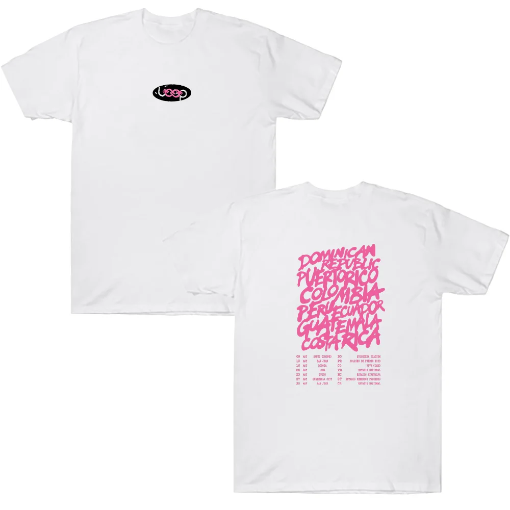 Ed Sheeran Loop Tour Exclusive Latin America T-Shirt Fashion Casual Cotton T Shirt Women Men Summer Short Sleeve O Neck Tops Tee