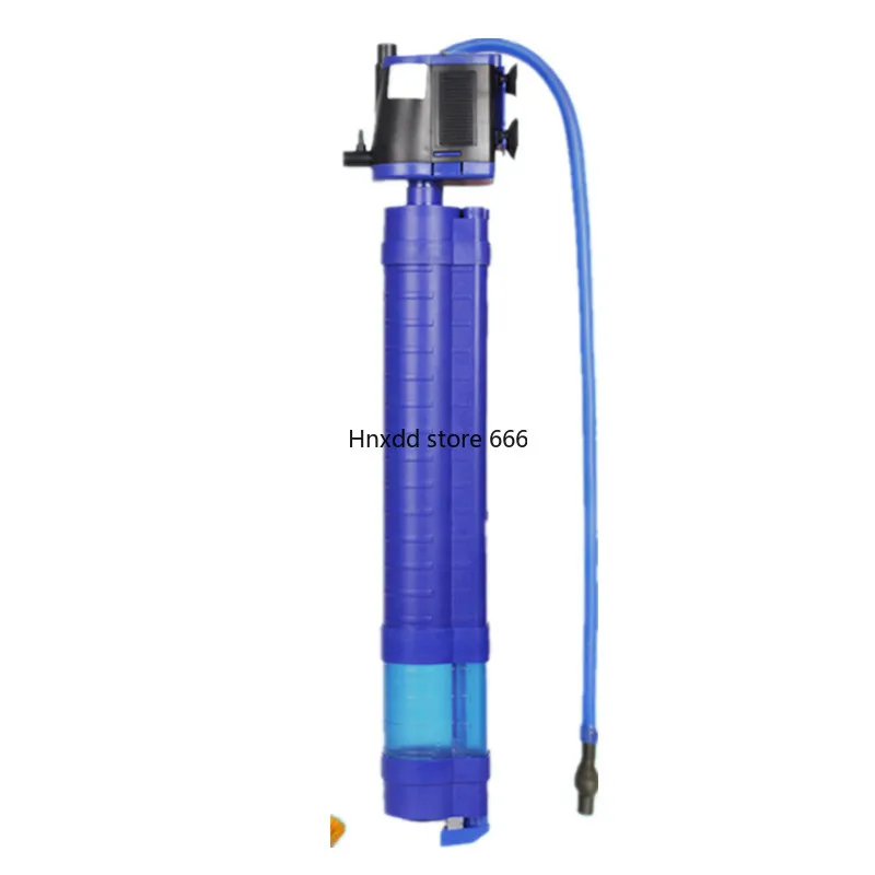 Stool purification water oxygenation gas separation algae removal water pump toilet collector