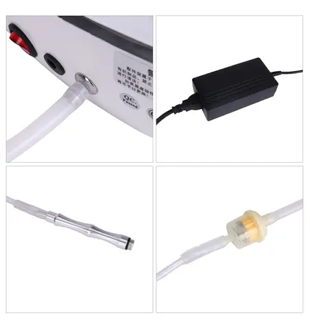 Professionell diamantmikrodermabrasionsmaskin 65-68cmHg sug 9 spetsar ansiktsexfoliering huddermabrasionsmaskin 9 best sales dermabrasion - №7