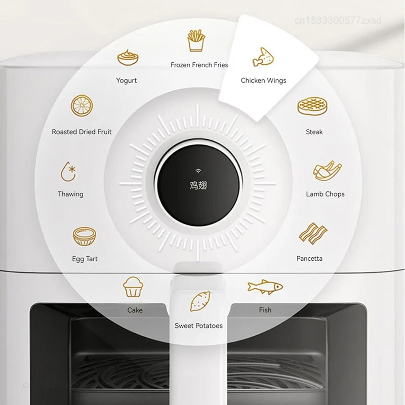 Xiaomi Mijia Air Fryer 5.5L Visual Edition Visible Window 360° Hot Air Cooking Electric Hot fryer Oven Oilless Cooker for Home