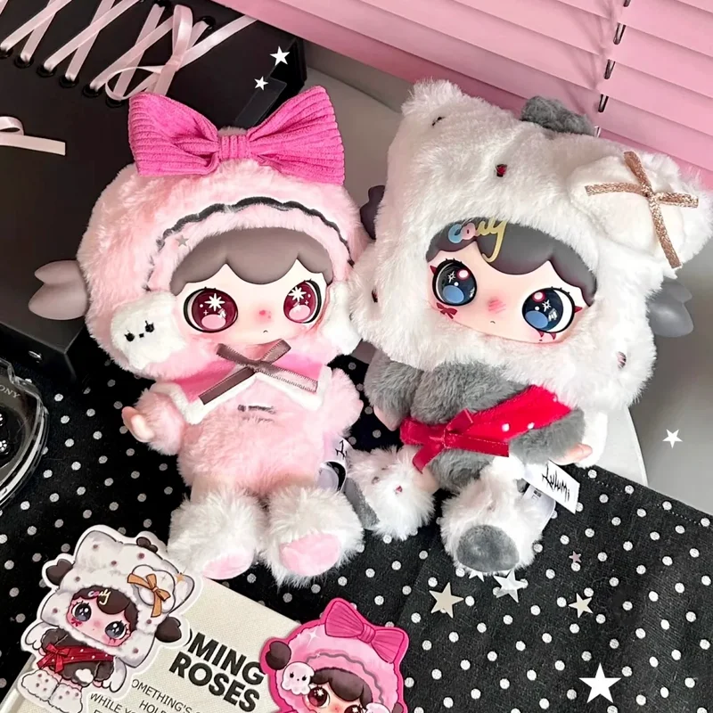 Lulumi's caprichoso crônicas caixa cega de pelúcia kawaii boneca mochila decoração chaveiro presente natal mesa ornamento caixa mistério