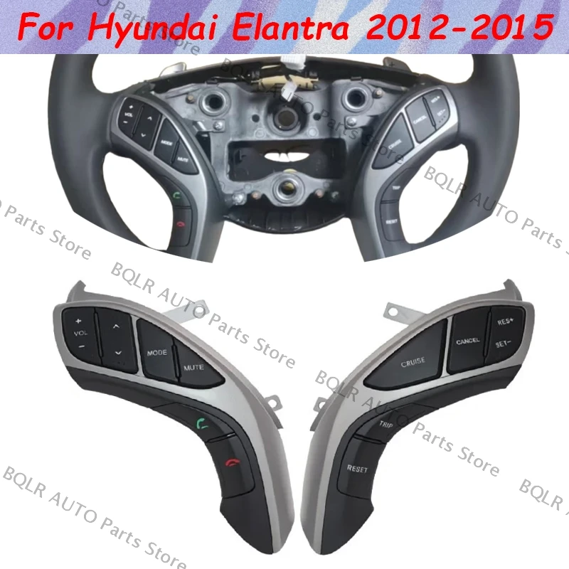 

Для Hyundai Elantra 2012 2013-2015 Многофункциональная кнопка на руле Bluetooth Audio Channel и круиз-контроль Высокое качество