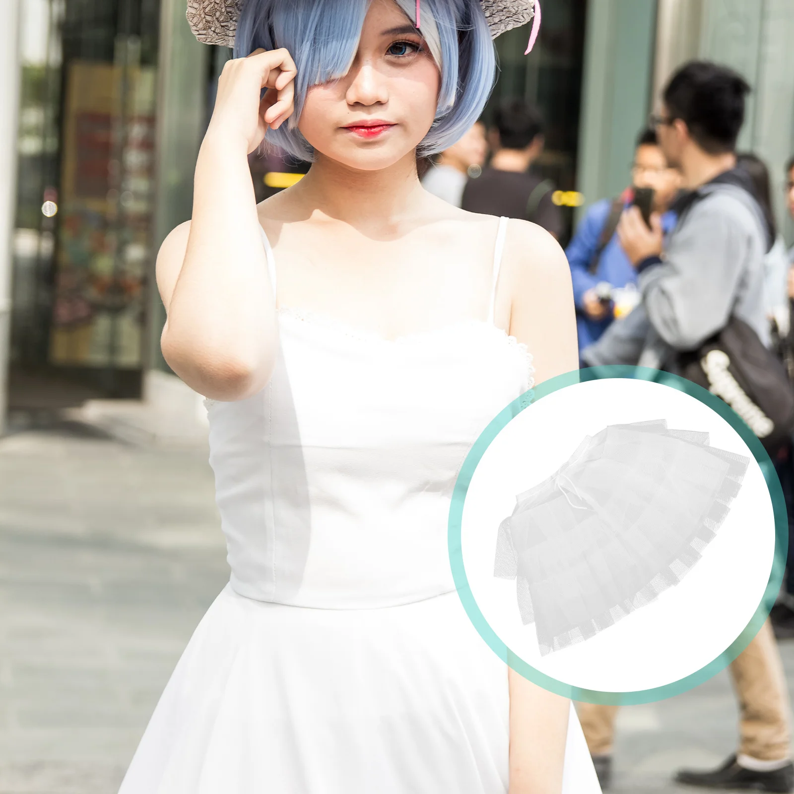 

Petticoat Underskirt for Wedding Dress Prom Party Cosplay Comfortable Durable Skin Friendly Fine Craftsmanship