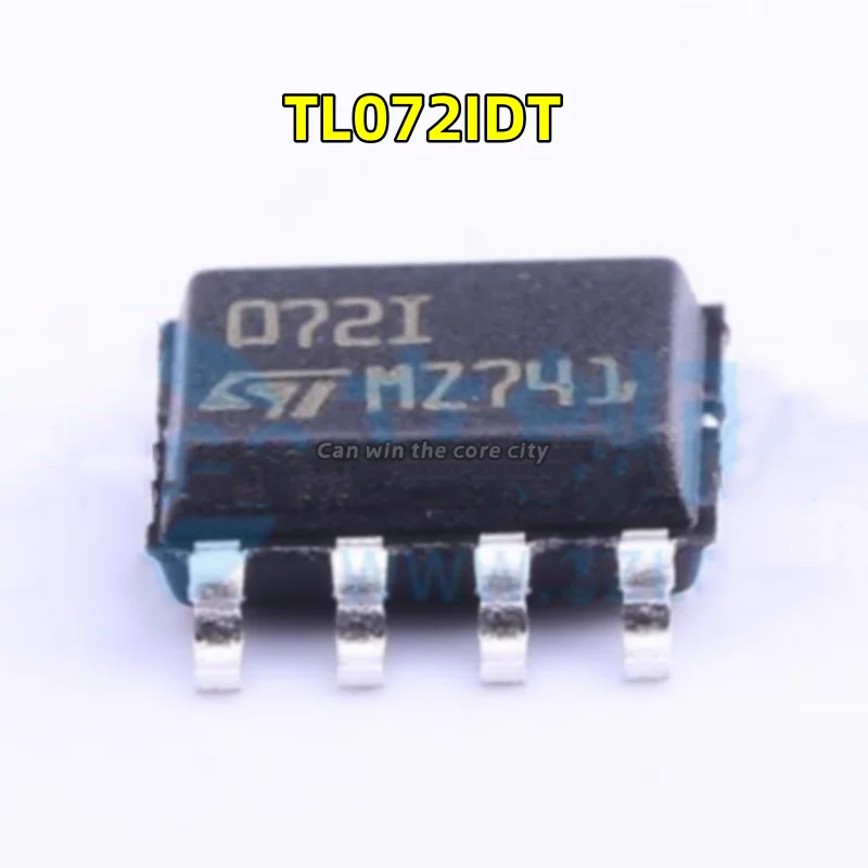 1-100 PCS/LOT New original TL072IDT TL072IDR screen printing 072I SOP8 FET input transport and release chip