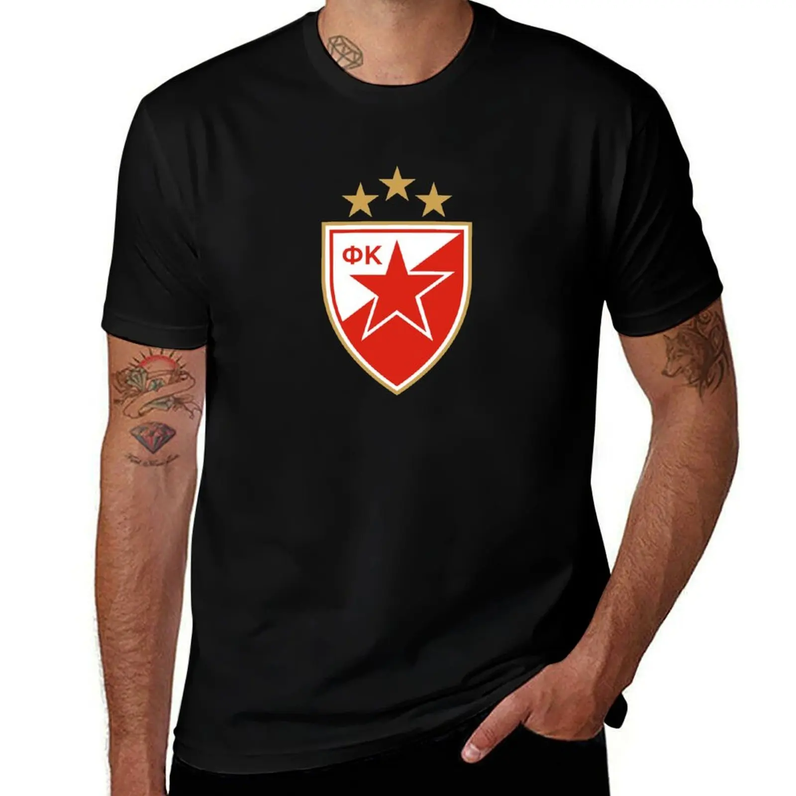 

ZVEZDA T-Shirt t shirts for man slim fit mens graphic t shirts man t shirts for men T-shirt