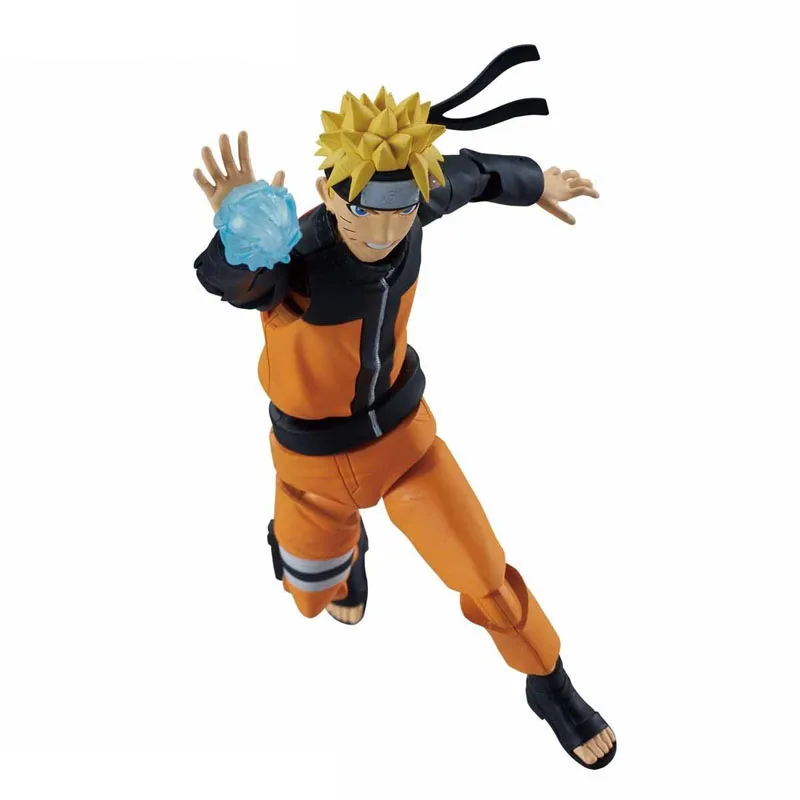 Bandai genuíno frs naruto uzumaki naruto anime figura de ação colecionável montagem modelo brinquedos ornamentos presente natal crianças