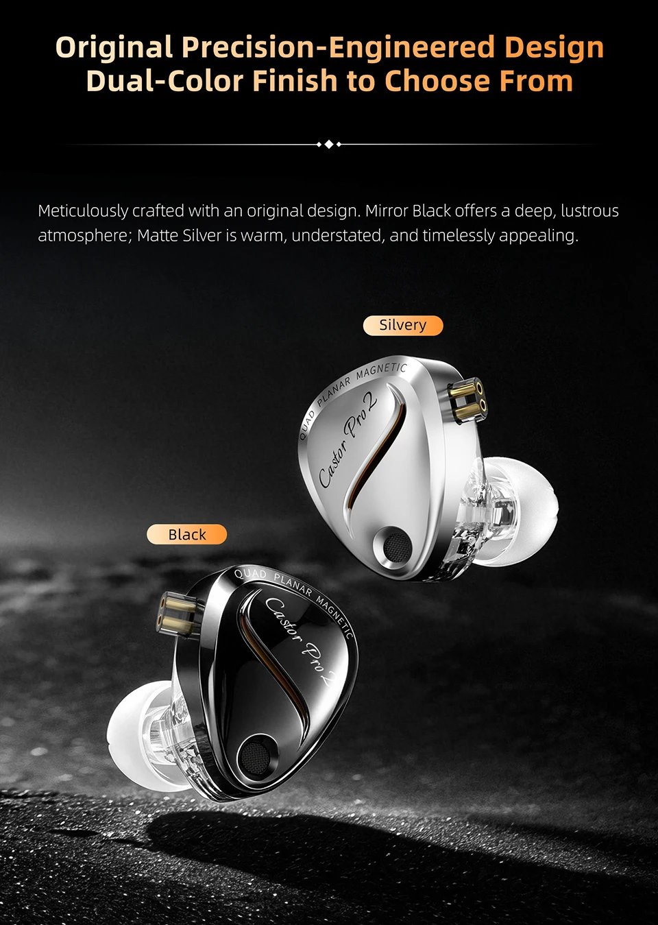 KZ Castor PRO 2 Dynamische + Planare Magnetische Ohrhörer Hochwertige Abstimmbare Kopfhörer Harman Target mit Verbessertem Bass – Detail 12
