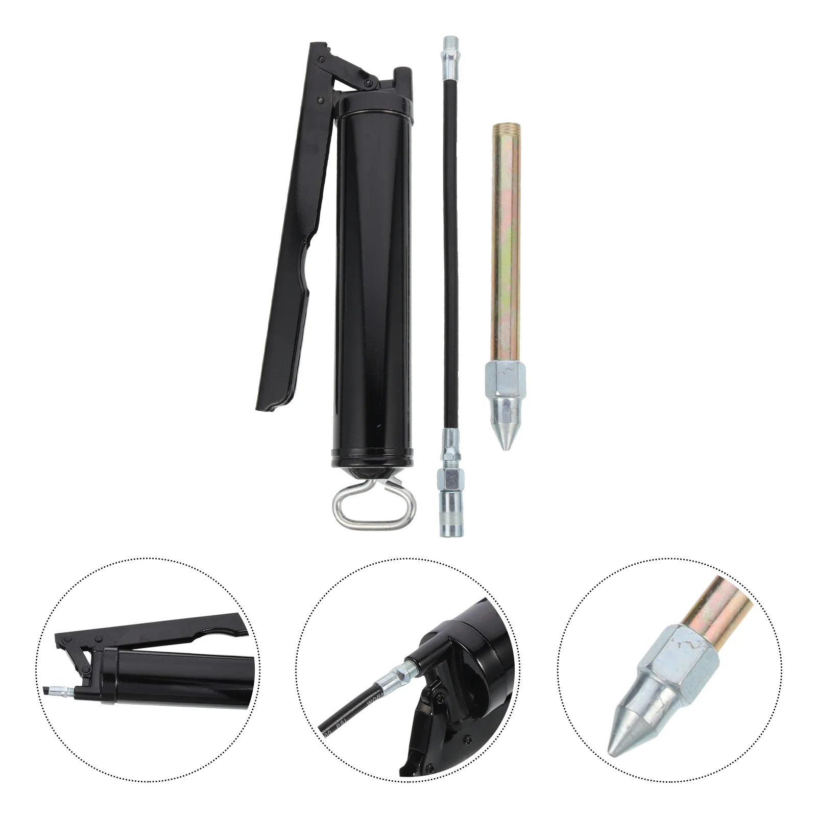 Volumetrischer Öler, manueller Hebel, Fettfüller, Auto, robuste Feder, hohe Kapazität, automatisches nahtloses Stahlrohr