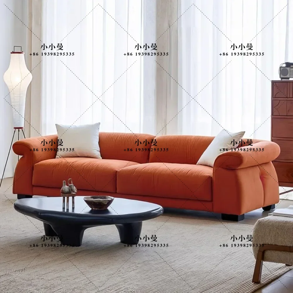 French cream wind pocket sofa size apartment household