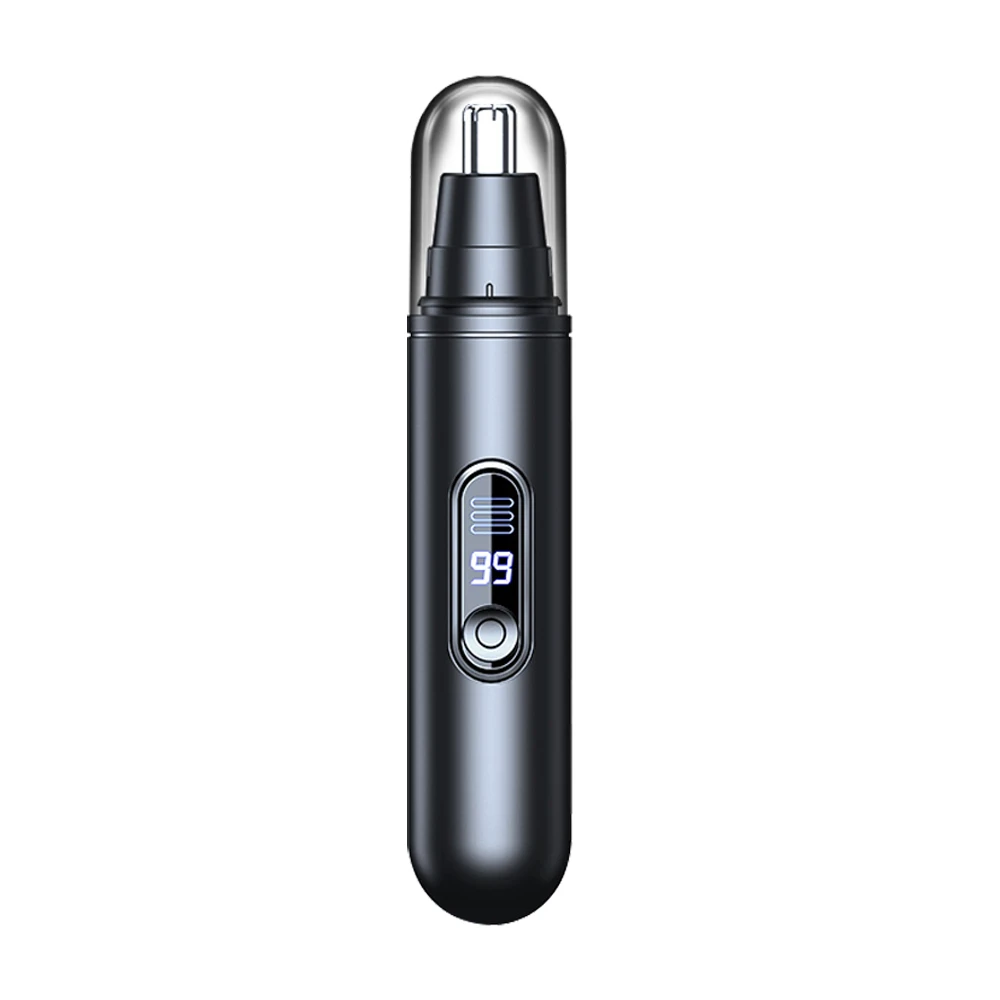 Nasenhaartrimmer Tragbarer Nasenhaarentferner für Männer Elektrischer Nasen- und Ohrhaartrimmer USB-Aufladbar Mini-Nasenhaarschneider
