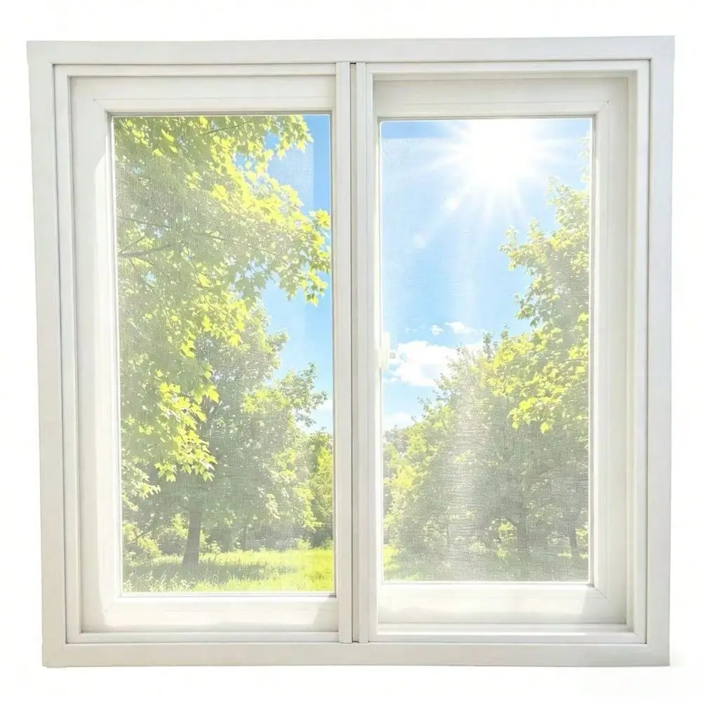 

Zipper SelfAdhesive AntiMosquito Window Screen, No Drilling Installation, Dense Thick Mesh Effectively Blocks Mosquitoes, Middl