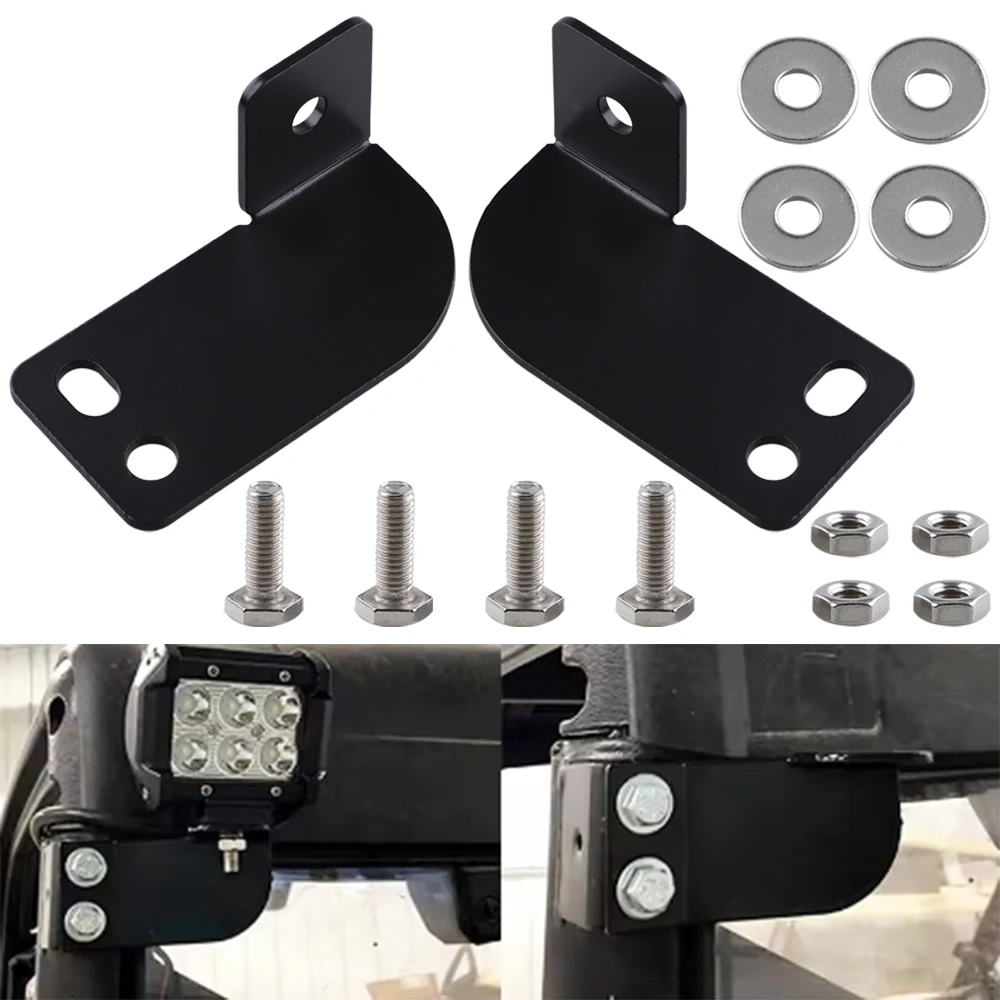 

Для Polaris Ranger 2013-2019 задний светодиодный светильник с флагом и кронштейном для крепления внедорожного светодиодного фонаря, аксессуары для рабочих фонарей, держатель