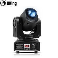 U`King 30W Beam Gobo Moving Head Lights RGBW LED Stage Lights DMX512 Spotlights For DJ Disco Wedding Party Stage Lighting