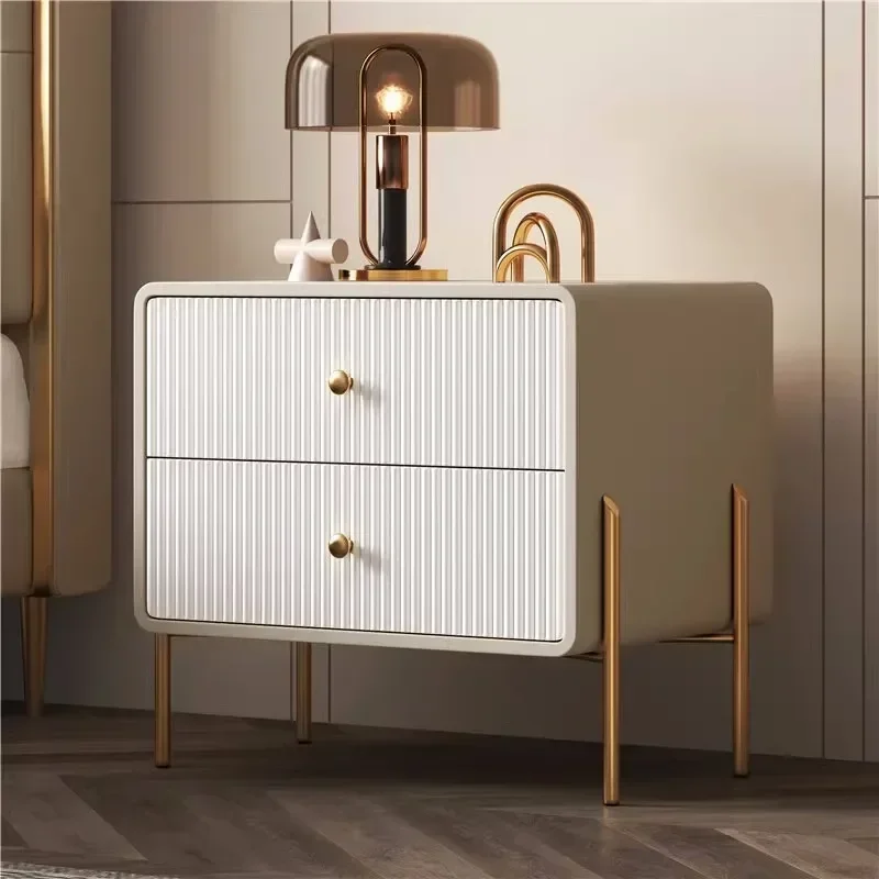 Quality Delicacy Bedside Table Unique Elegant Trendy Beauty Nightstand Table Simple Luxury Mesitas De Noche Bedroom Furniture image 3