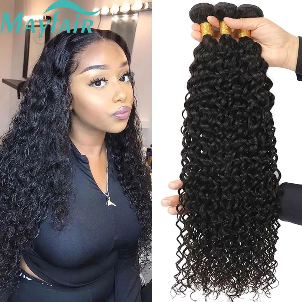 

Mayfair Water Wave Bundles 12A Malaysian Human Hair Weave 1/3/4PCS Water Curly Hair Cheap Price Virgin Hair Bundles Extensions