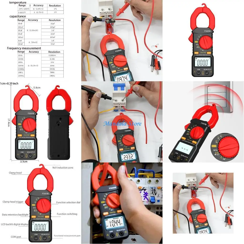 U2JC Digital Clamp …
