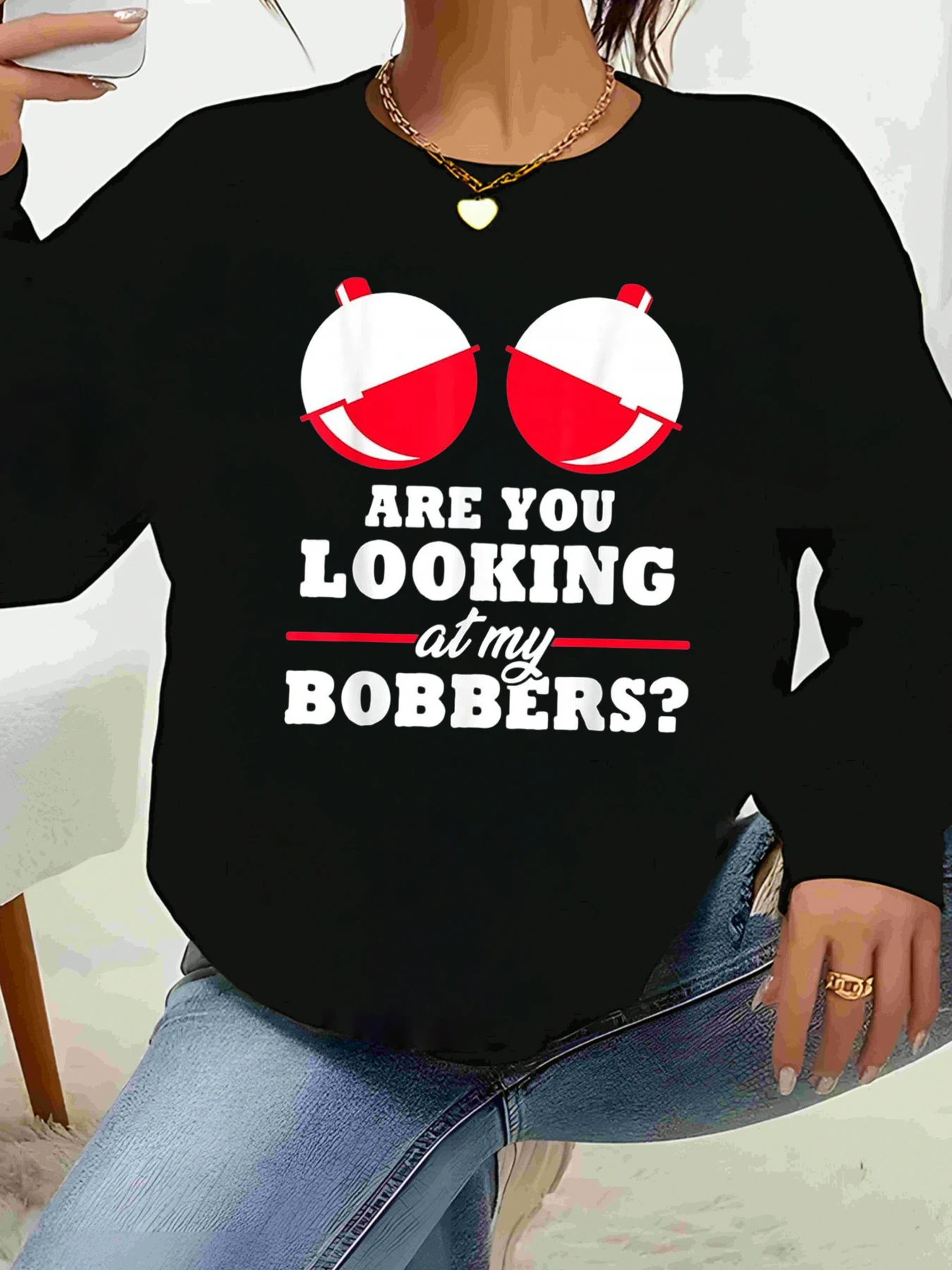 

Рождественский свитер с длинными рукавами и принтом для праздничной вечеринки, женская повседневная одежда