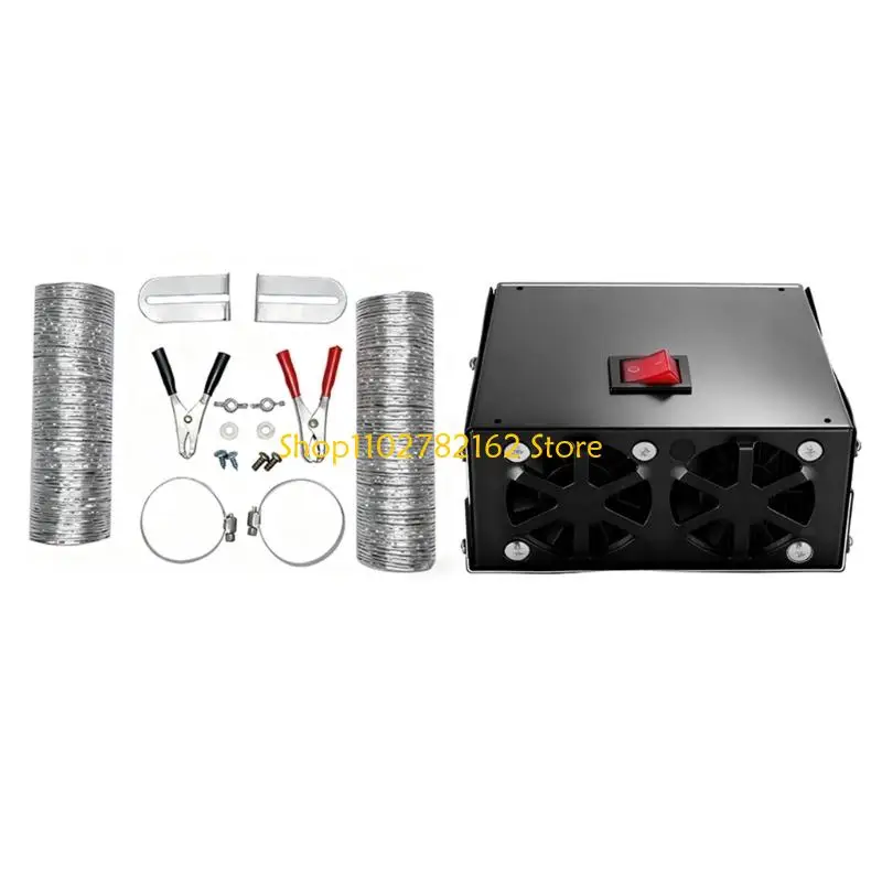 547B Quick Heating Car Defroster Fan 12/24V Power ABS Defrost Defogger Heaters