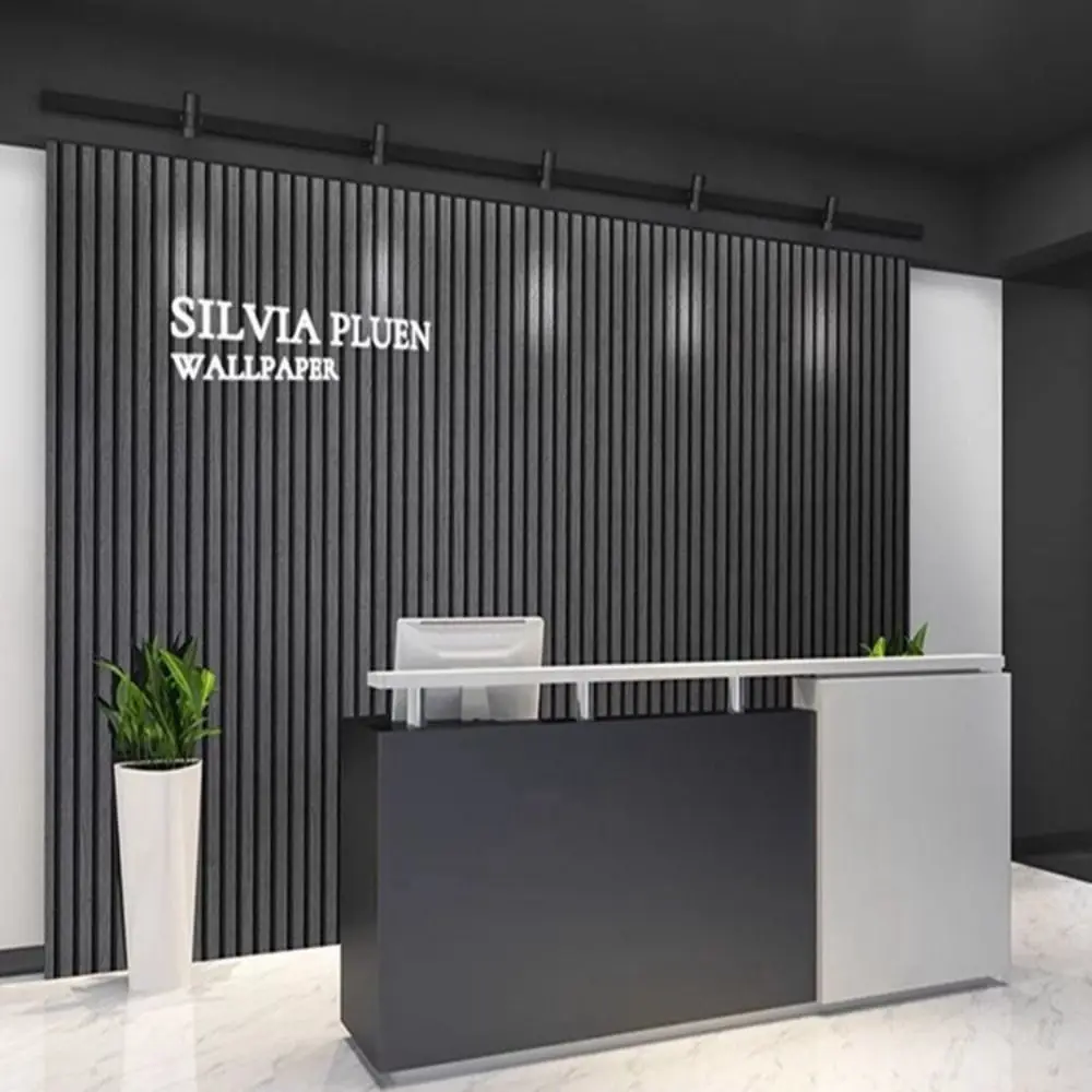 ملصقات جدار مقاومة للماء مقاومة للرطوبة بعرض 45 سنتيمتر ملصقات جدار رغوة سميكة قشر وعصا ورق حائط ذاتي اللصق