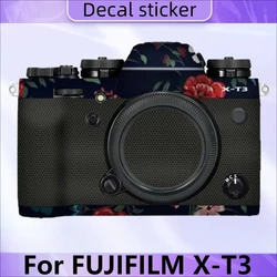 For FUJIFILM X-T3 Camera Sticker Protective Skin Decal Vinyl Wrap Film Anti-Scratch Protector Coat XT3 X T3