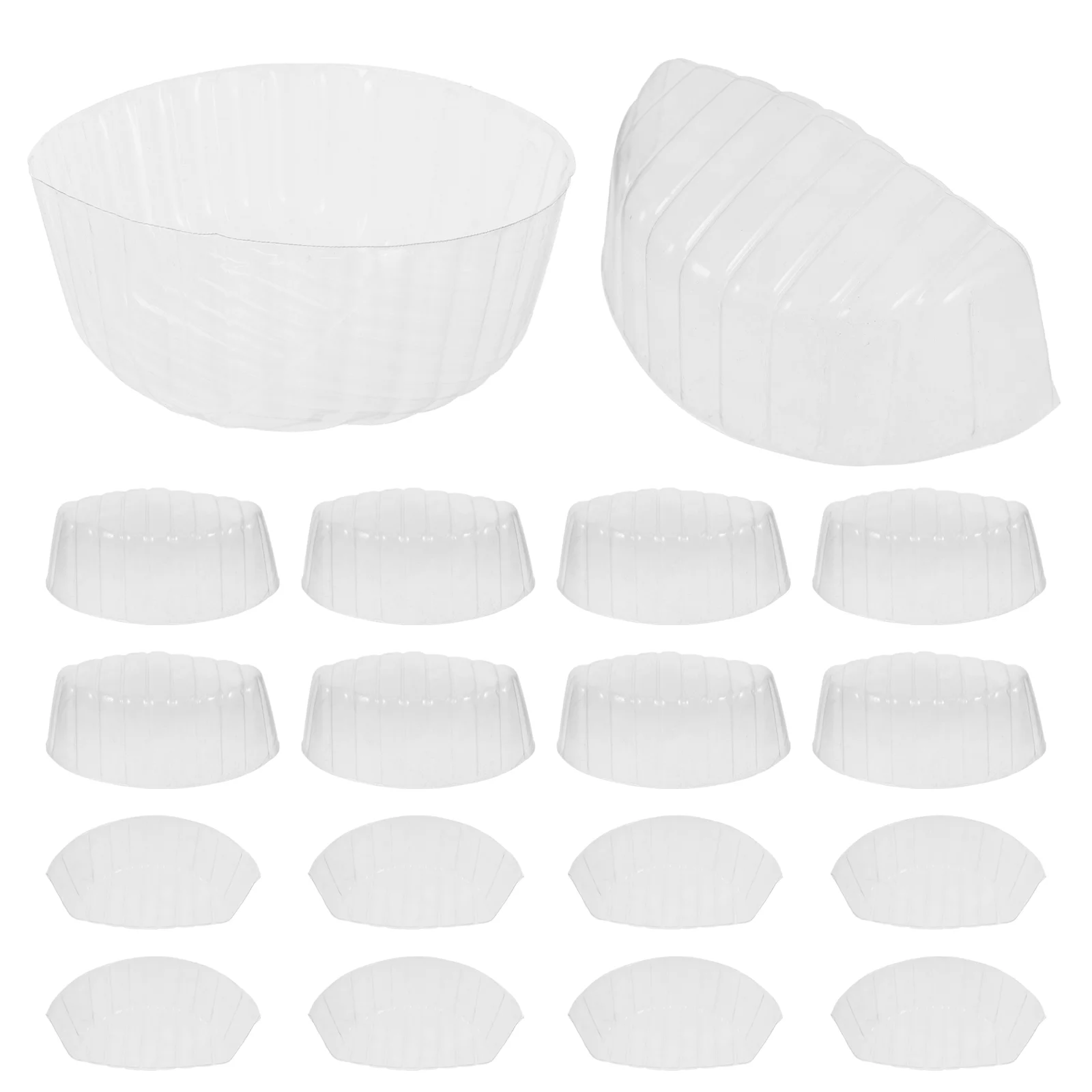 

20pcs Hats Inner Support Clear Baseball Caps Liner Hat Inner Support Plastic Hat Shaper Inserts for Reshaping Maintaining Shape