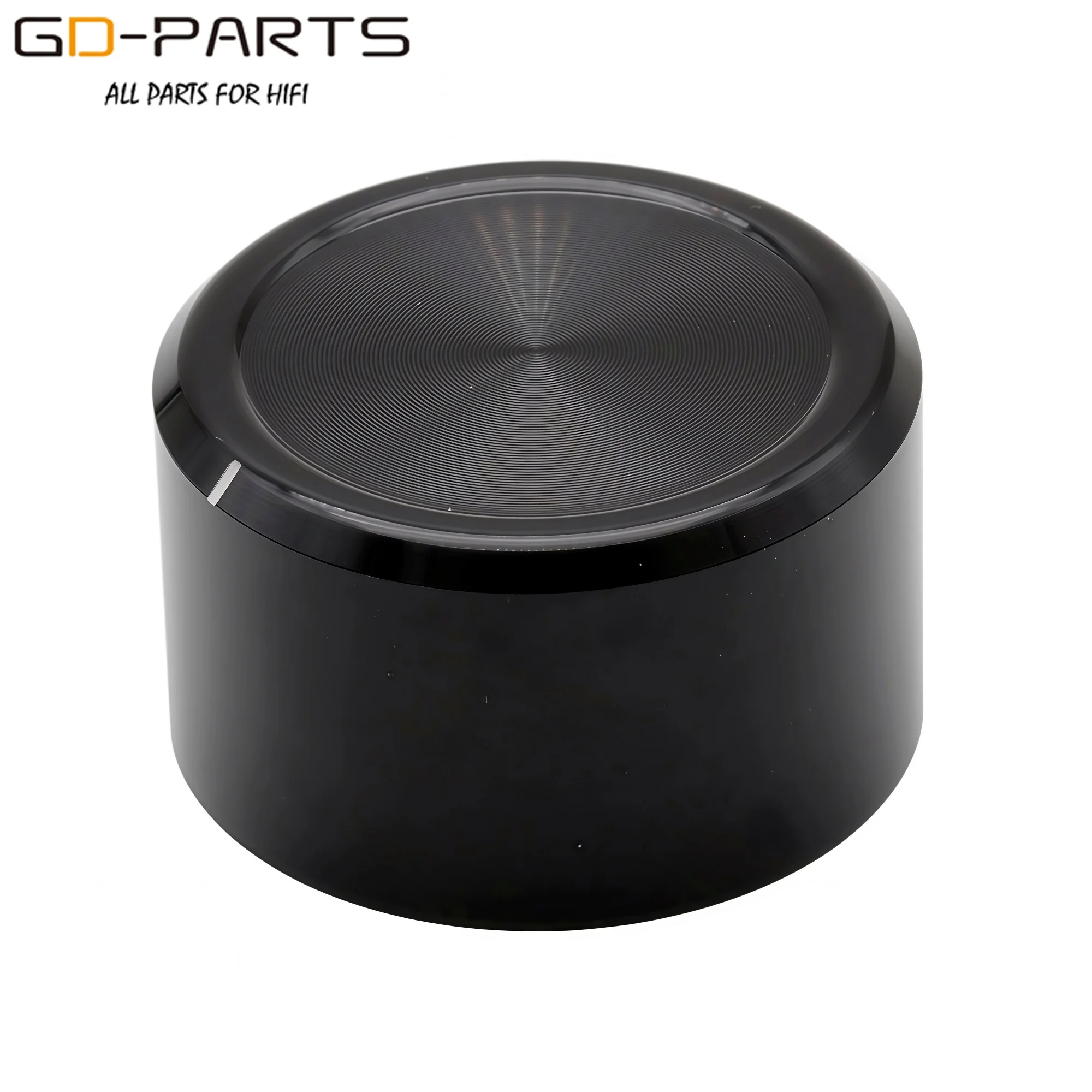 38x22mm Machined Solid Aluminum Glossy Pointer Knob For Hifi Audio Tube AMP Turntable Record DAC CD Radio Volume Potentiometer