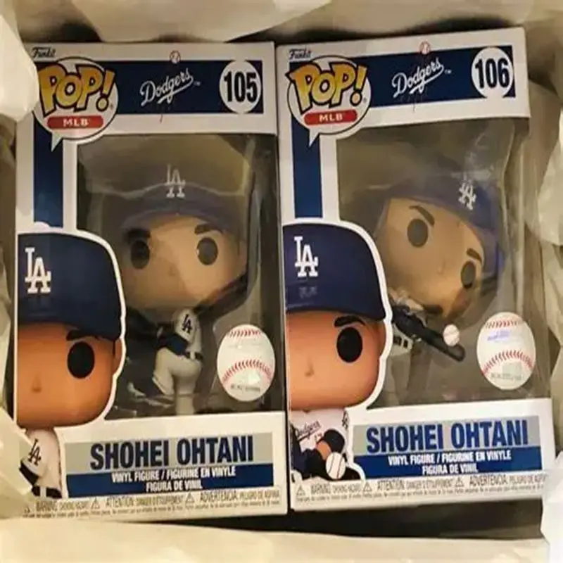 Funko Pop Shohei Ohtani 105 #   106 #   Estatua de Edición Limitada para Coleccionistas, Regalo para Fans de Batman, 2 unidades, vendido por A Very Cool Toys