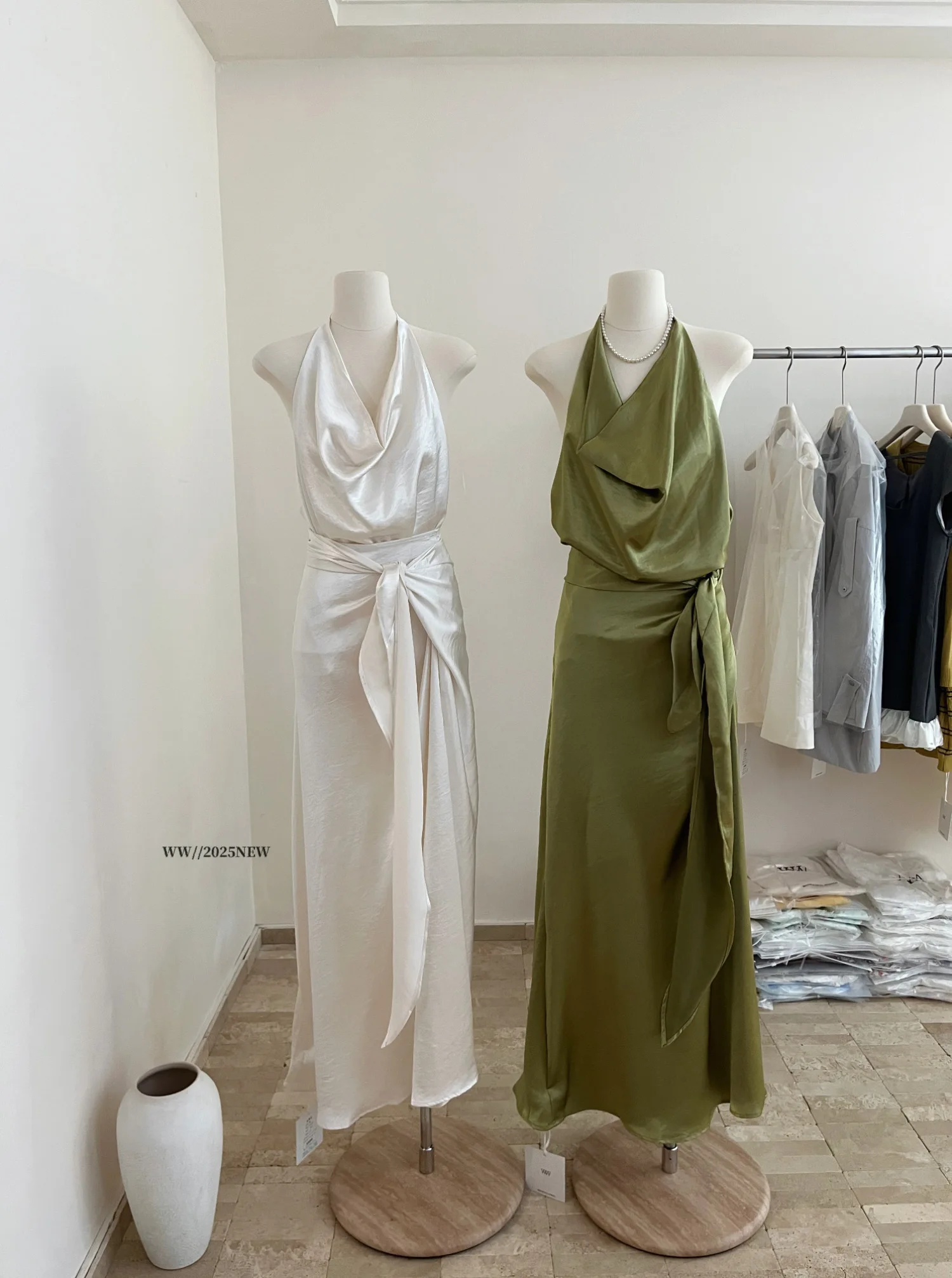 Summer Women Formal Occasions French Vintage Old Money Vacation Satins Outfits 2 Piece Set Coquette Sleeveless Top + Maxi Skirts