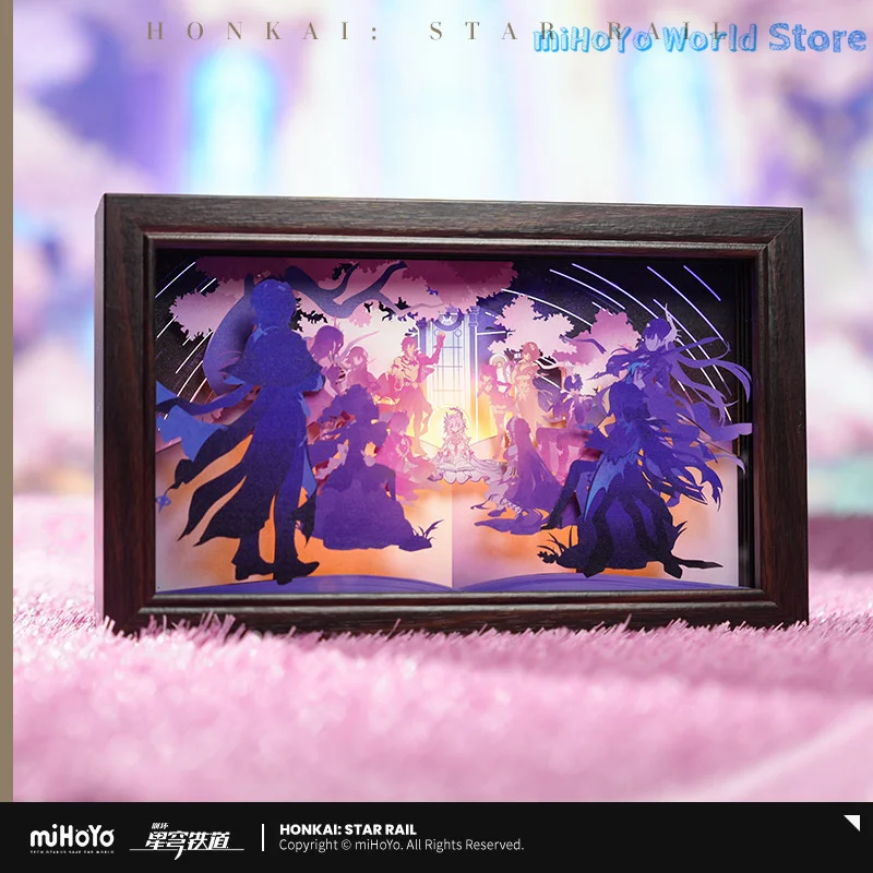 lampe-decoupee-en-papier-de-la-serie-souvenirs-'marcher-avec-toi'-[originale]-ornement-honkai-star-rail-accessoires-cosplay-doujin-cadeaux
