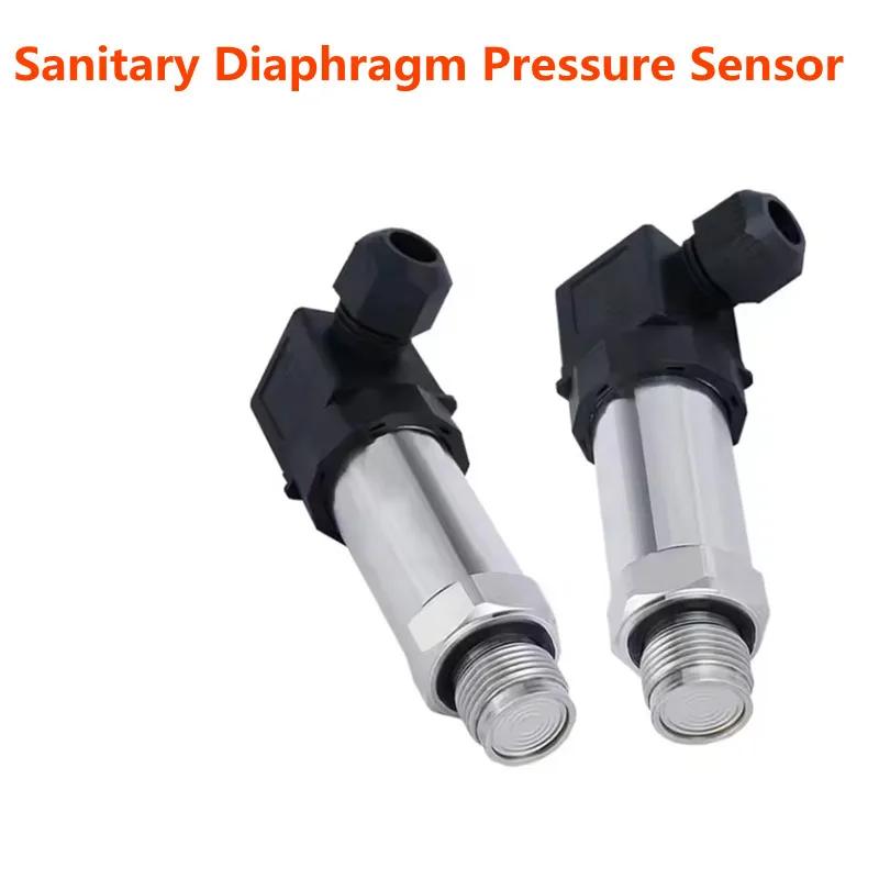 

4-20mA Sanitary type Diaphragm Pressure Transmitter Milk Food Grade Flush 1Mpa 10Mpa 10bar 30kpa Sensor