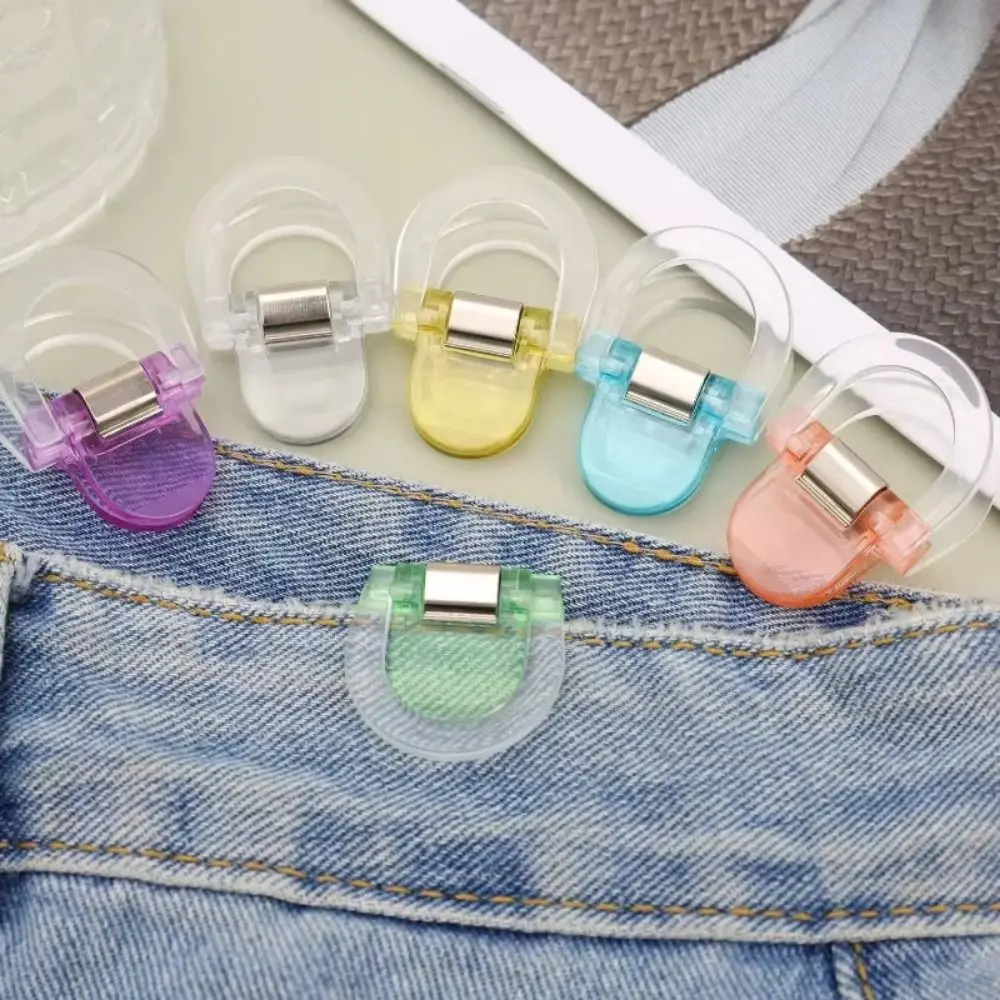 

Набор из 10 прозрачных зажимов для книг: прочные, нескользящие, портативные, цветные, невидимые зажимы для укорачивания краев бумаги