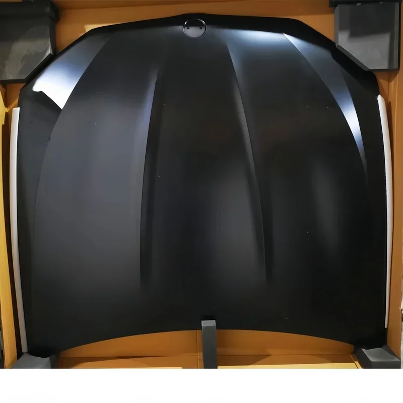 KQX High Quality M5 Style Engine Hood Bonnet (Iron / Aluminum / Carbon Fiber) With Screws Exterior Upgrade Parts New 5 Serie