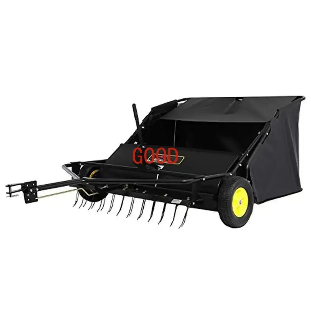 2-in-1 Lawn Sweeper Dethatcher High-Performance 42