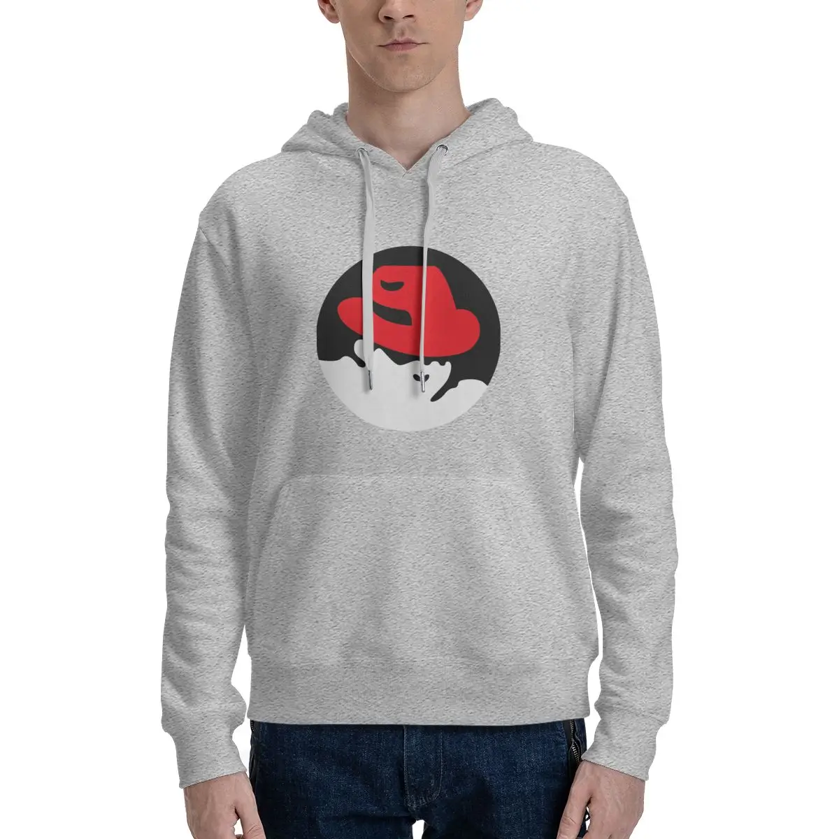 GitHub Red Hat Casual Hoodies Pullovers Cotton Sweatshirts Men Women Tops