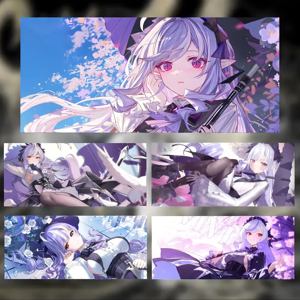 game character model statue Z-Zenless Zone Zero Vivian Mouse Pad Large Thick Desk Pad Stitched Edges Gaming Mouse Mat for PC