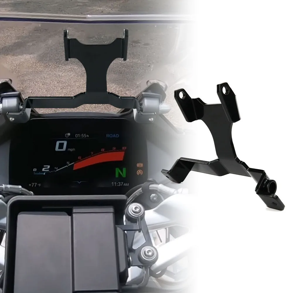 

Motorcycle GPS Mount Fit For BMW R1250RS 2019 2020 2021 2022 2023 2024 R 1250 RS Navigation Bracket Holder Navigator Relocation