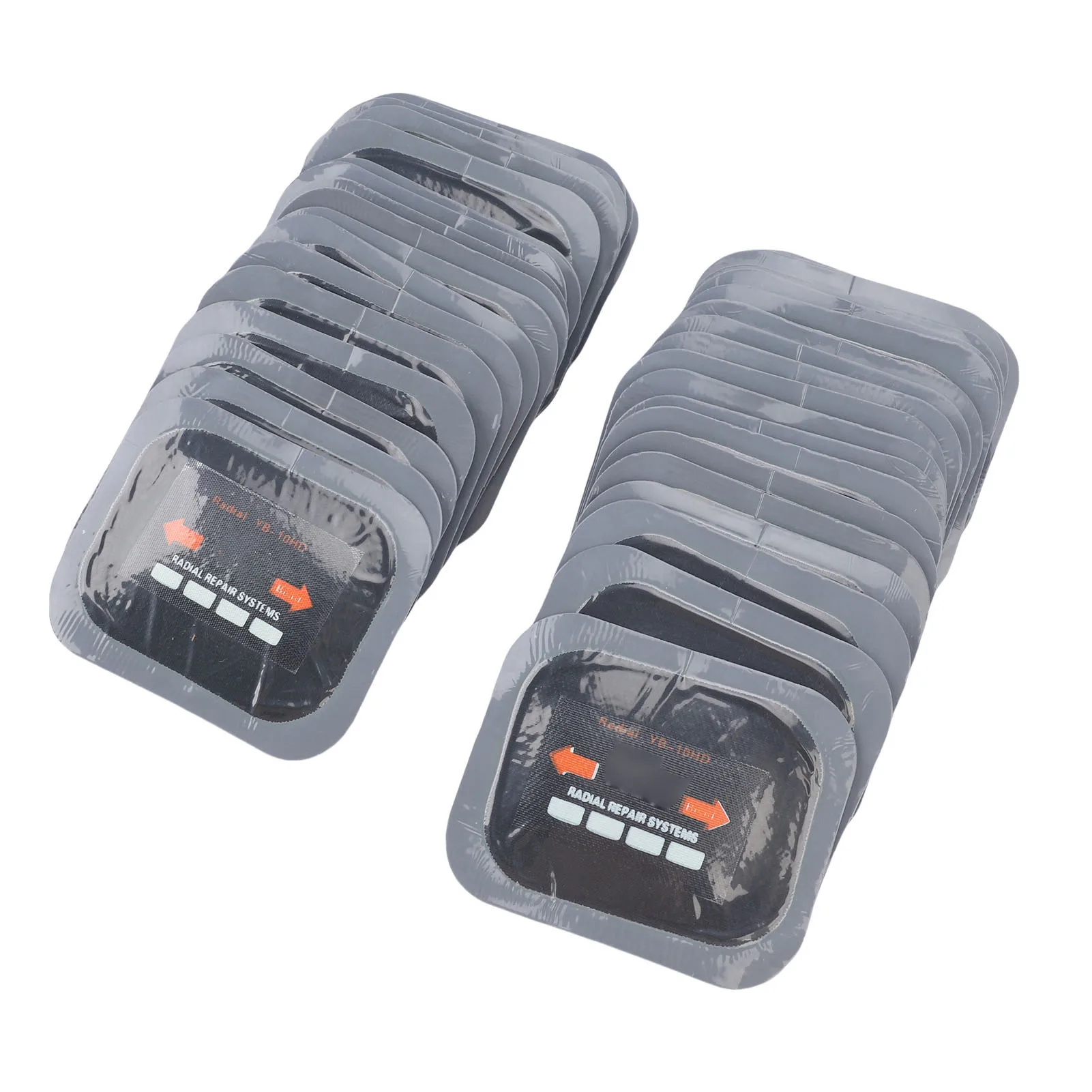 40Pcs Radial Tire Repair Patches 65x80mm Universal Rubber Tire Patch Kit for Cars Motorcycles Trucks Car Tire Patches new