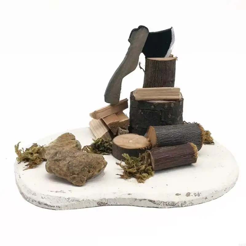 

K92D 1:12 Scale Realistic Field Countryside Scenes Dollhouses Decoration Accessories