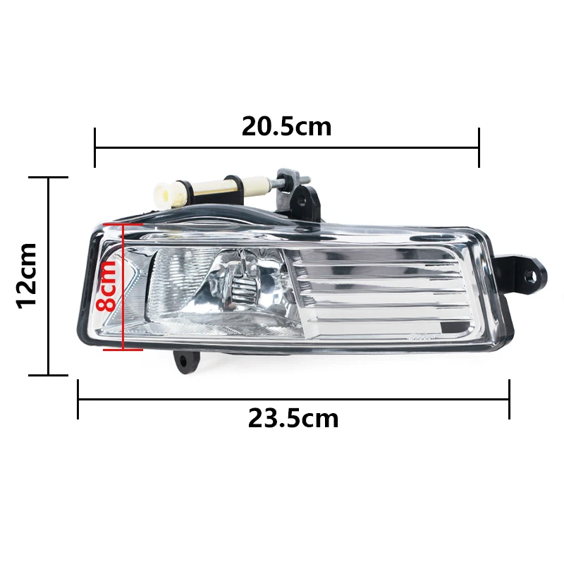 Front Bumper Fog Car Lights Car Fog Light Lamp foglamps Working Fog Lamp For Audi A6 C6 Avant 2009 2010 2011 Driving Light