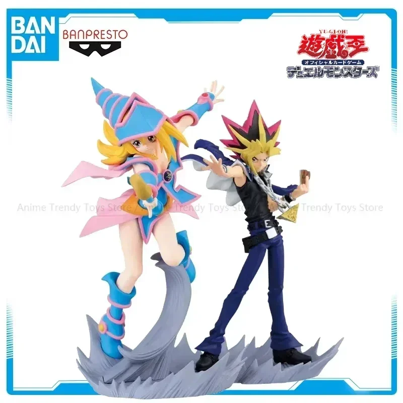 Auf Lager Original BANPRESTO SENKOUZEKKEI Yu-Gi-Oh Dank Magier Mädchen Yami Yugi Figur Anime Modell Echte Boxed Spielzeug WY