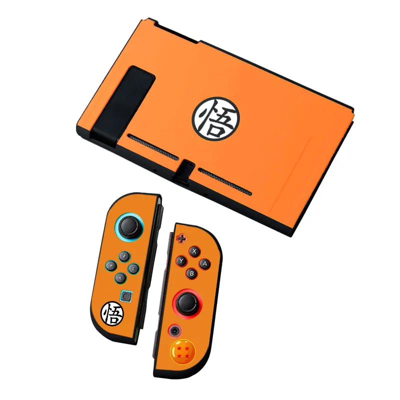 Custodia Anime Orange Ball per Nintendo Switch Oled NS Joy Con Controller di gioco Kawaii Soft TPU Cover protettiva in Silicone accessori