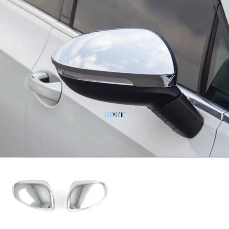 

Side Wing Rear View Mirror Rain Eyebrow Rearview Mirror Cover Shell Case Trim For Volkswagen Golf 8 VW MK8 2021 + Car Styling