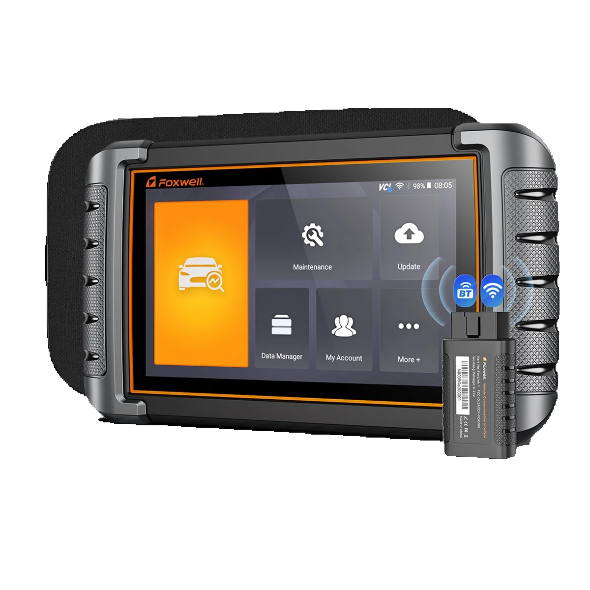 FOXWELL NT809BT Bidirectionele Scantool OBD2 Scanner 30 Reset Draadloos Alle Systeem Codelezer Auto Automotive Diagnostische Tool - afbeelding 2