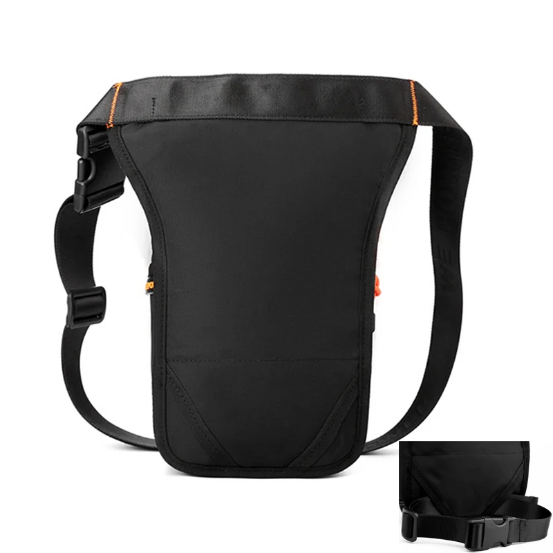 Mannen Been Drop Bag Heuptasje Voor Motorrijder Reizen 2024 Nieuwe Nylon Mannelijke Cross Body Schouderriem Heup Bum Dij Bags